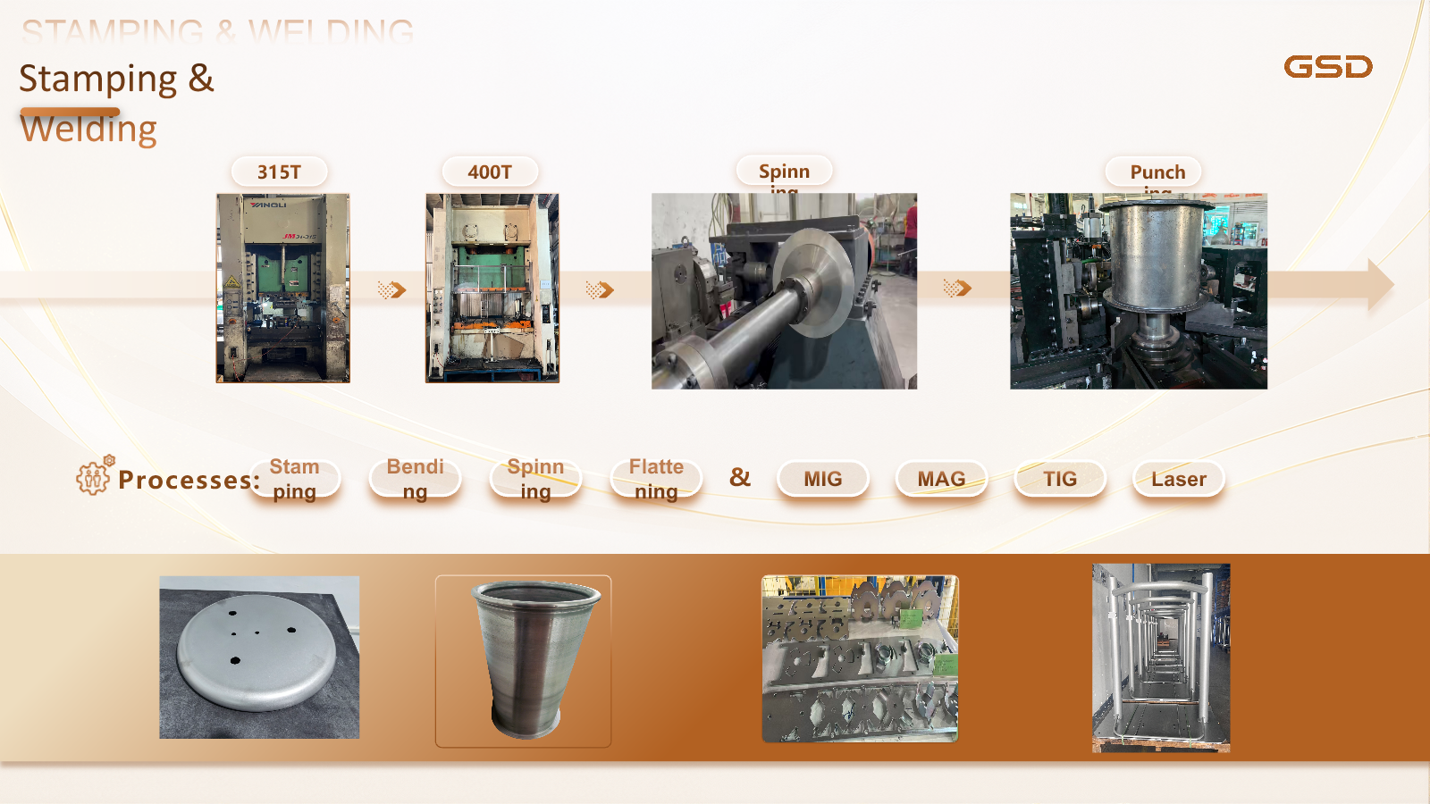 Golden Steed stamping and welding equipment